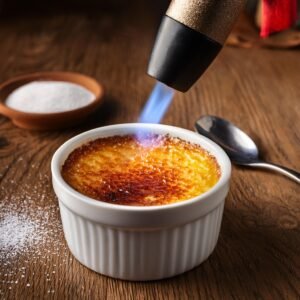 How should creme brulee be served?-grantrecipes