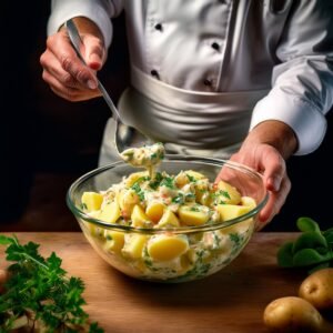 Combining Ingredients for the Perfect Salad.