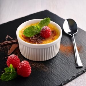 How should creme brulee be served?-grantrecipes