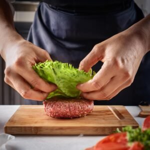 Folding the Perfect Lettuce Wrap.