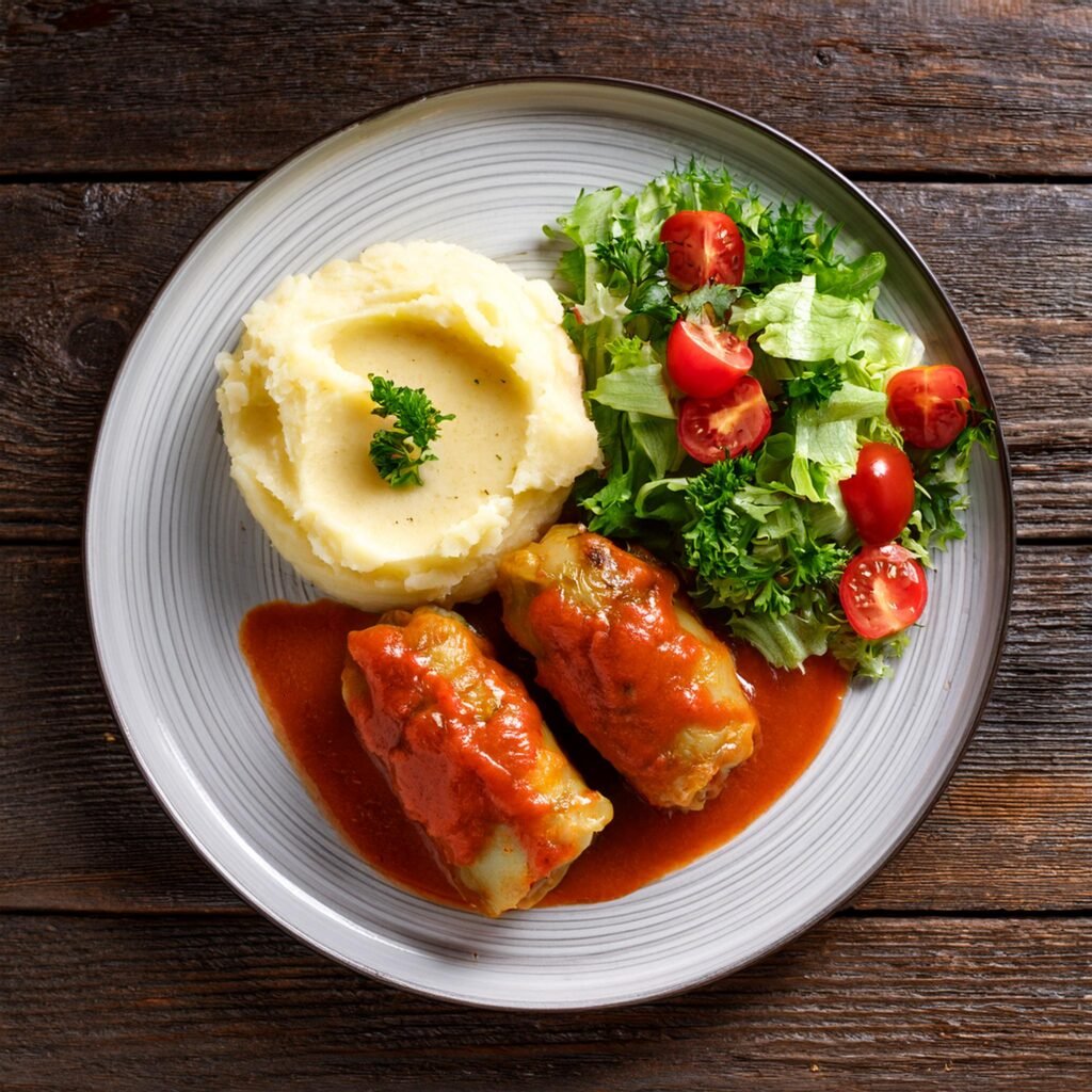 What do you eat with cabbage rolls?-grantrecipes