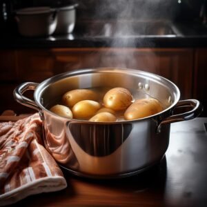 Properly Cooking Potatoes for Salad.