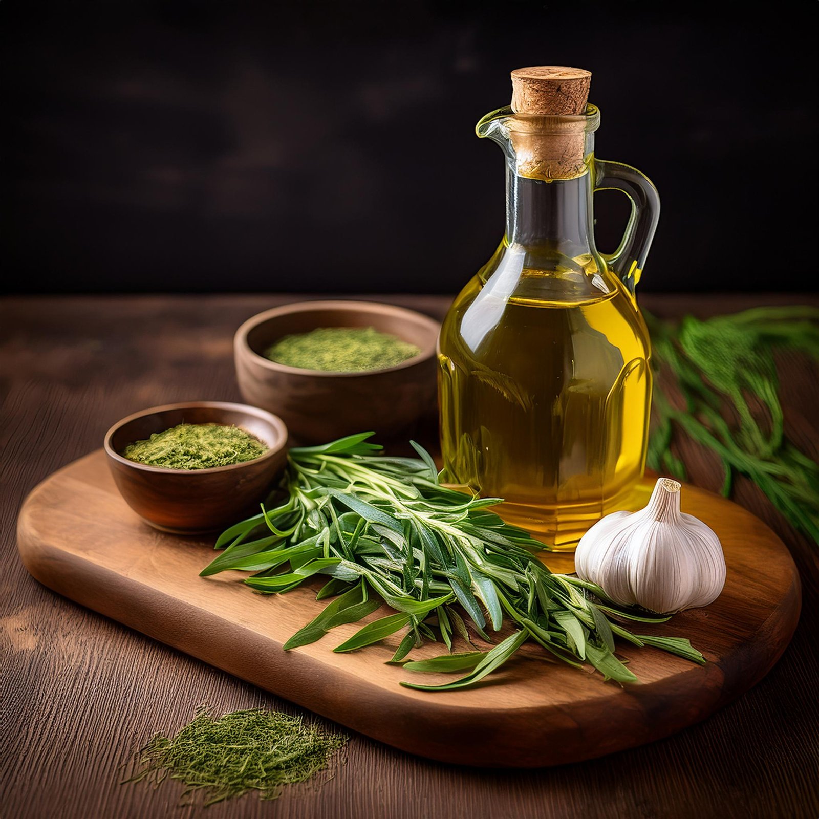 What is tarragon dressing made of?-grantrecipes