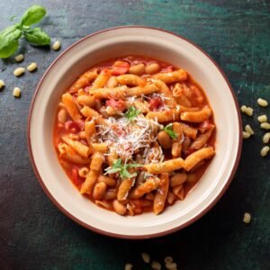 Ditalini in Pasta e Fagioli.