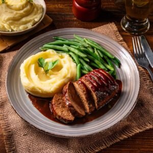 Meatloaf Recipe with BBQ Sauce