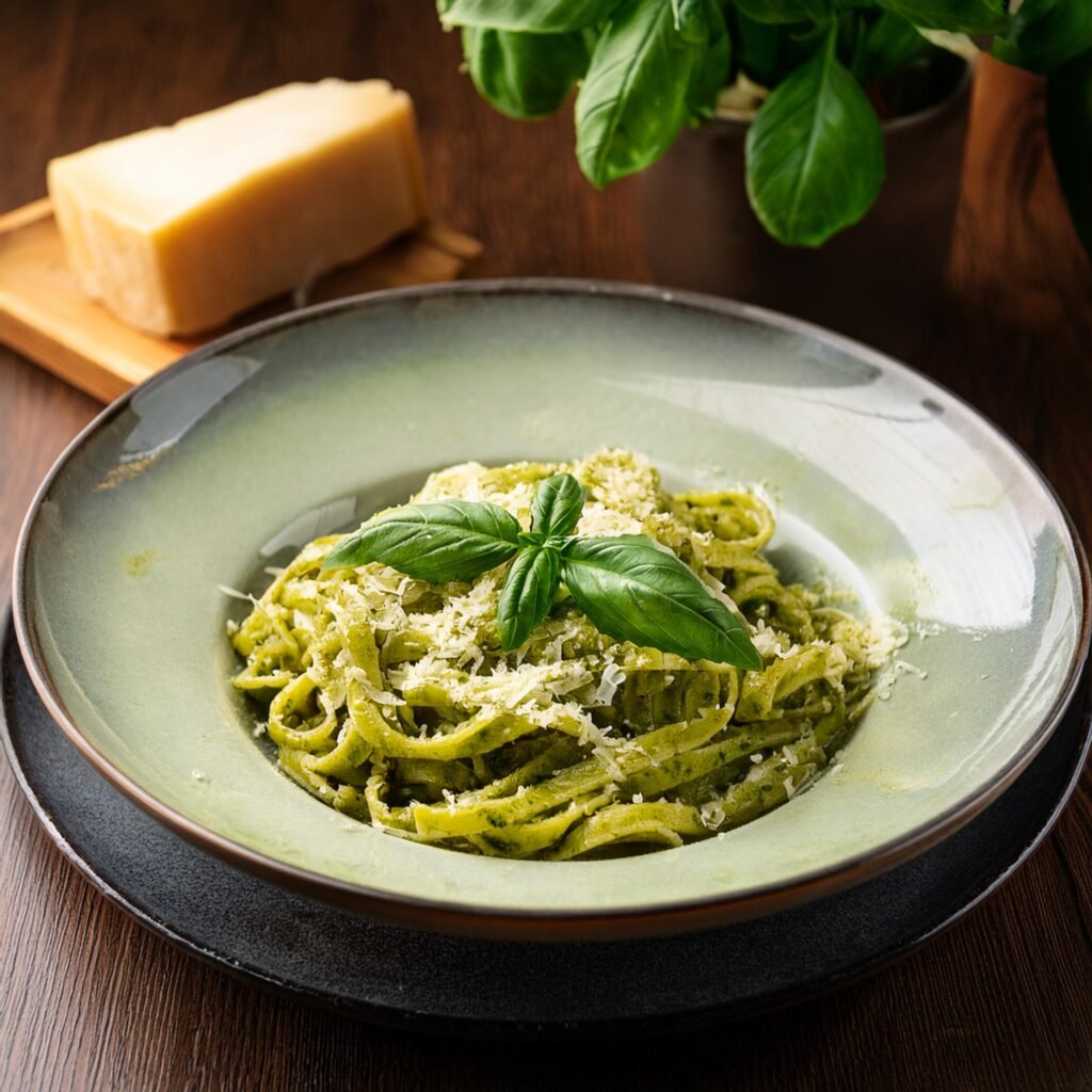 Do you add pesto to hot or cold pasta?