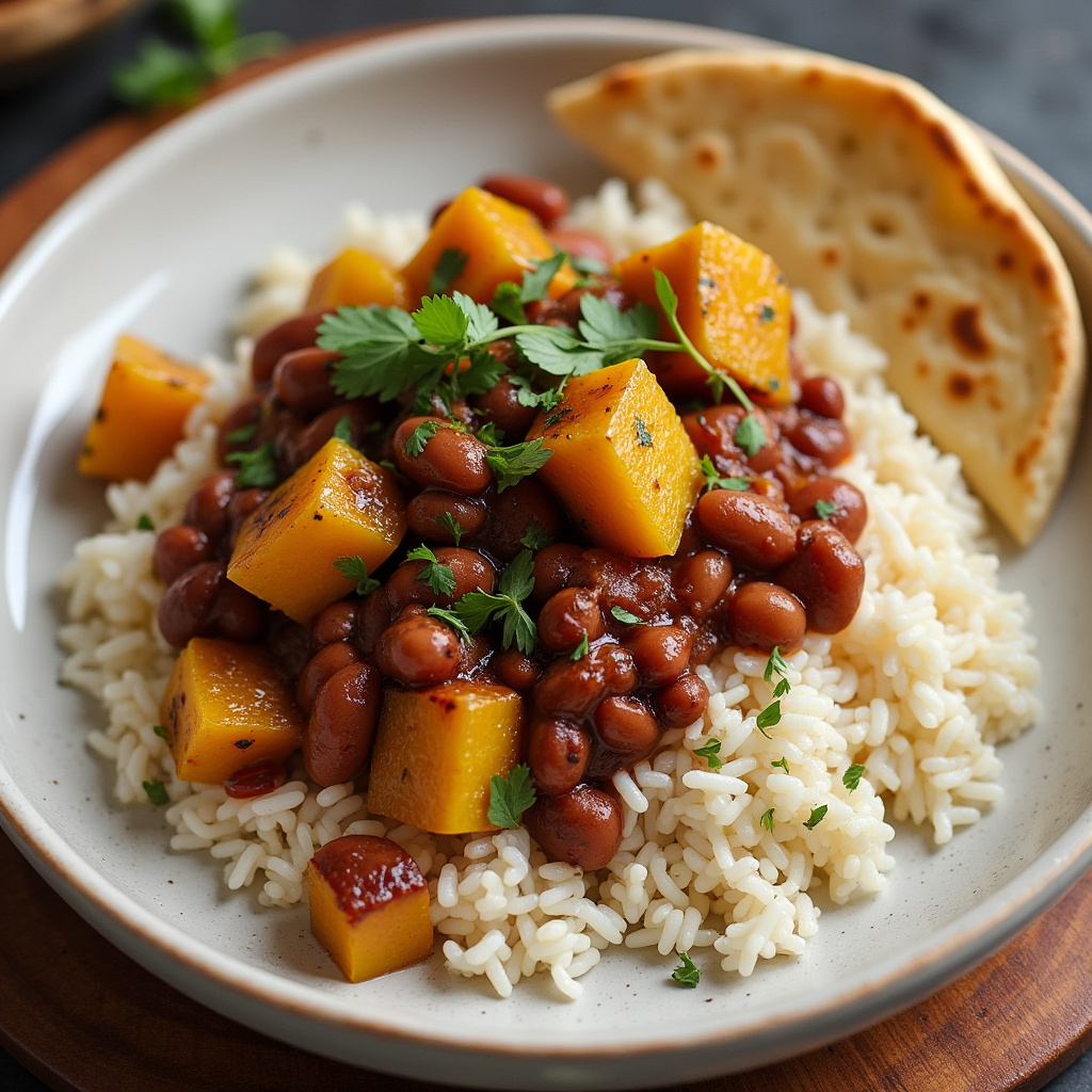 Recipe Squash and Kidney Beans