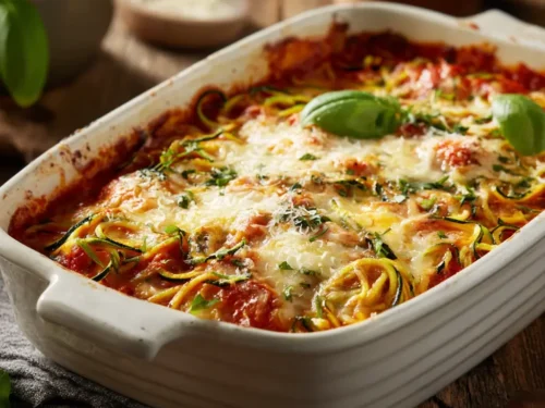 Ultimate Easy Zucchini Noodle Casserole With Luscious Comfort