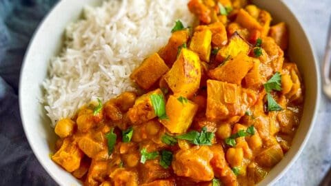 Butternut Squash and Chickpea Curry