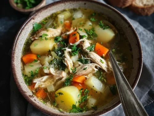 Easy and Healthy Homemade Chicken Soup