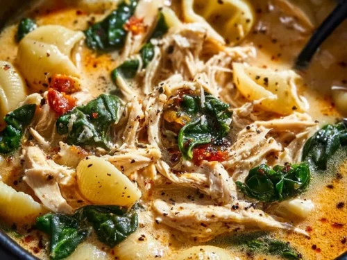 Bowl of Marry Me Chicken Soup, a cozy and comforting chicken soup recipe
