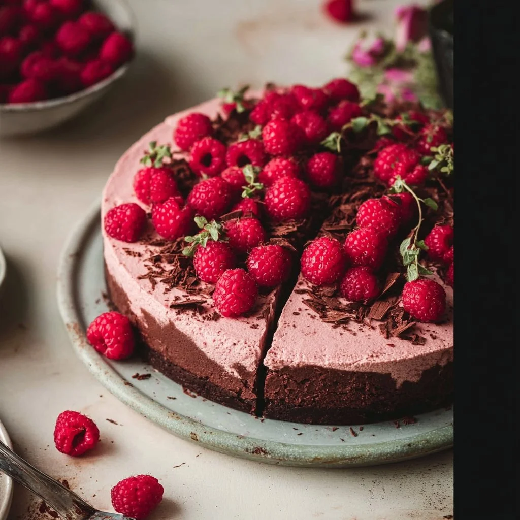 Chocolate Raspberry Mousse Cake Recipe