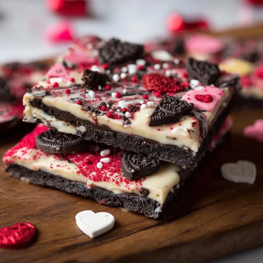 Epic Valentines Oreo Bark Recipe Quick Festive Treat