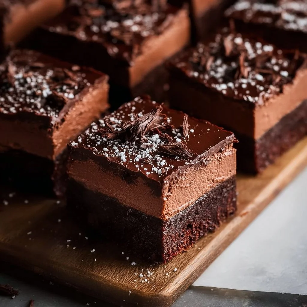 Chocolate Mousse Brownies