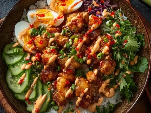 Bang Bang Chicken Bowl
