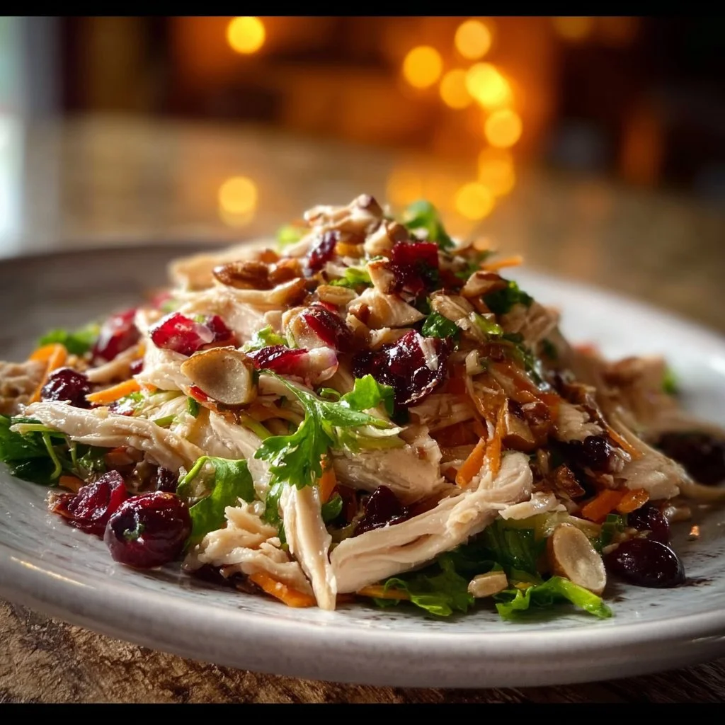 Asian Chicken Cranberry Salad