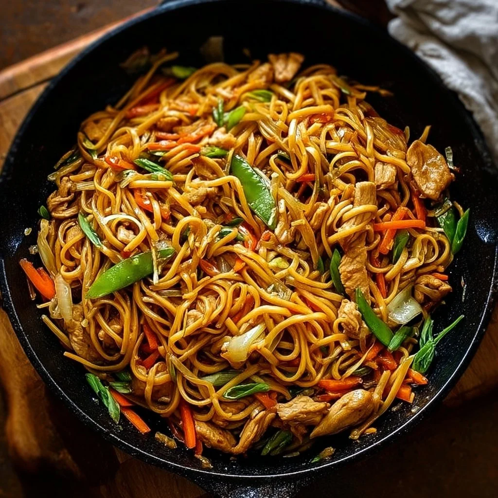 Chicken Lo Mein Recipe