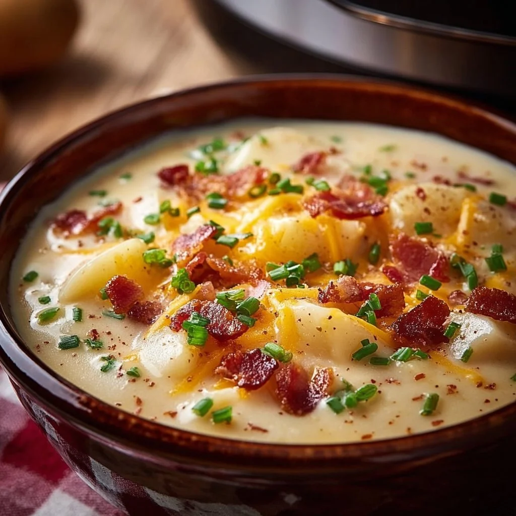 Crock Pot Crack Potato Soup