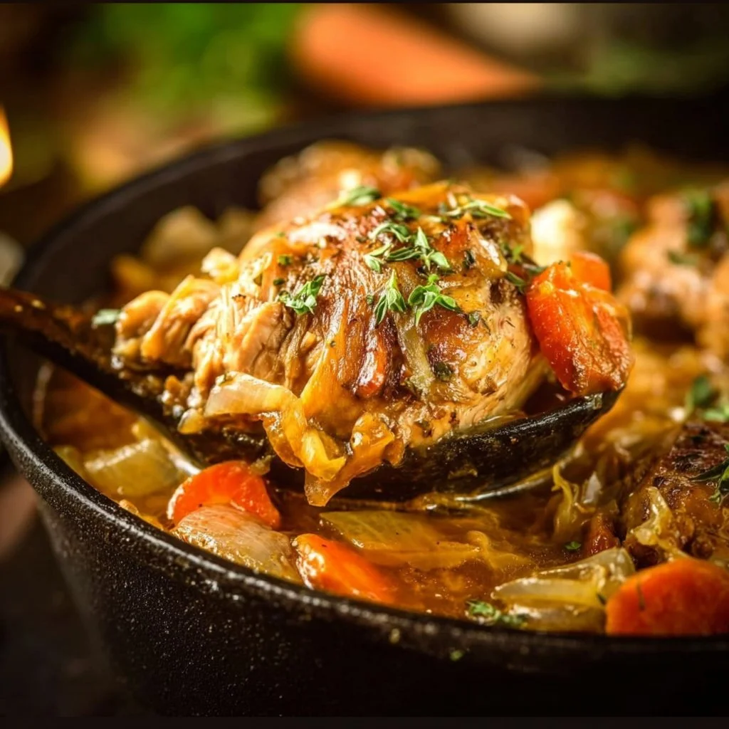 Crockpot Chicken Thigh Pot Roast
