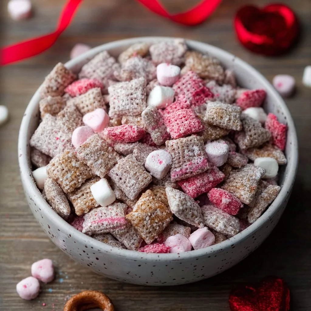 Valentine's Day Muddy Buddies