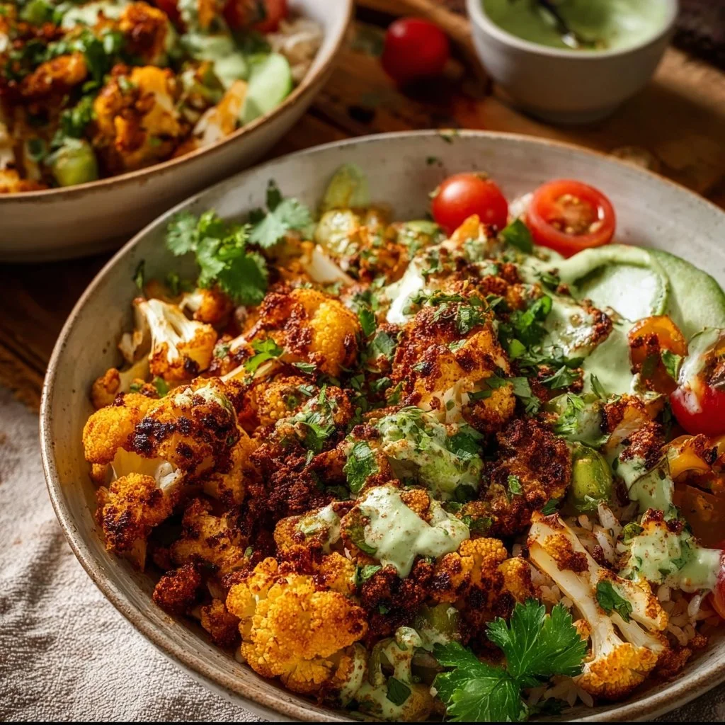 Cauliflower Shawarma Bowls