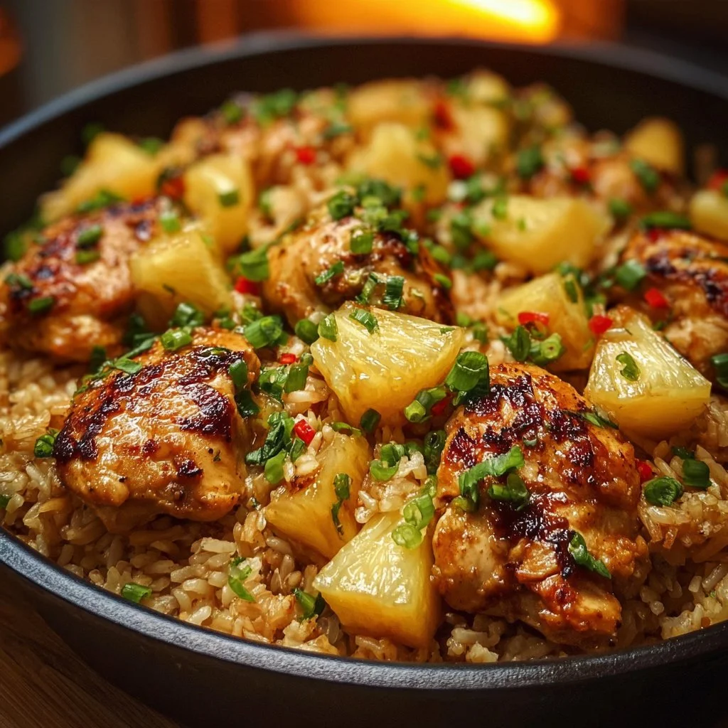 Pineapple Chicken and Rice