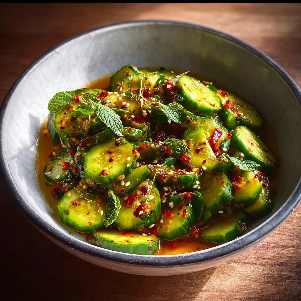 Easy Asian Cucumber Salad