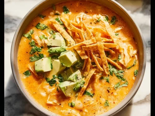 Creamy chicken chili in an Instant Pot, showcasing easy healthy cooking with ground chicken.