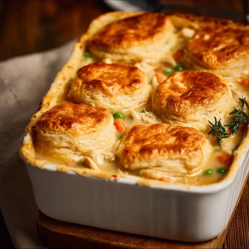 Easy Homemade Chicken Pot Pie Casserole