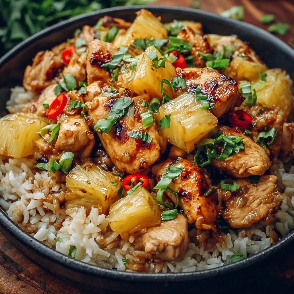 Pineapple Chicken and Rice