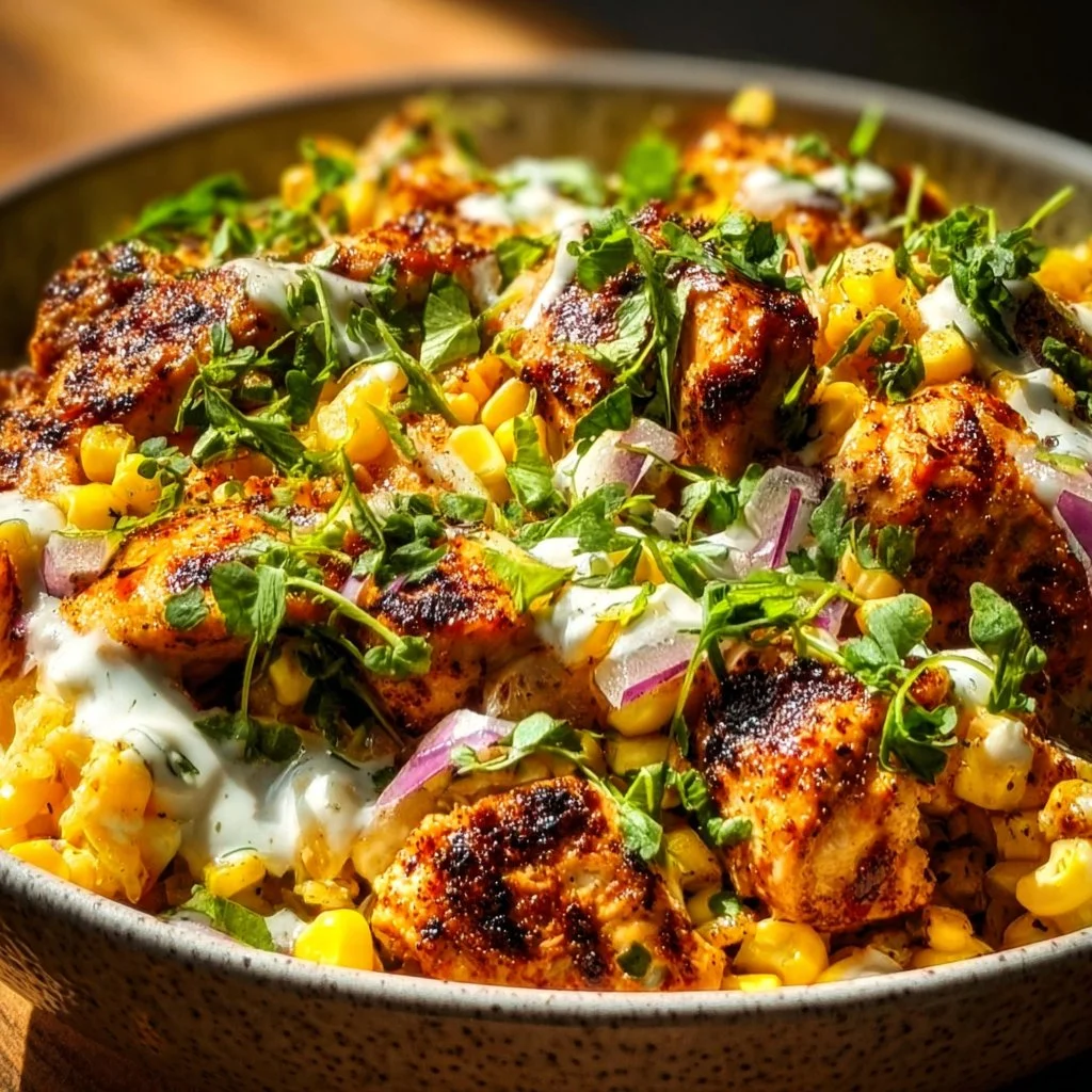 Easy Street Corn Chicken Bowl