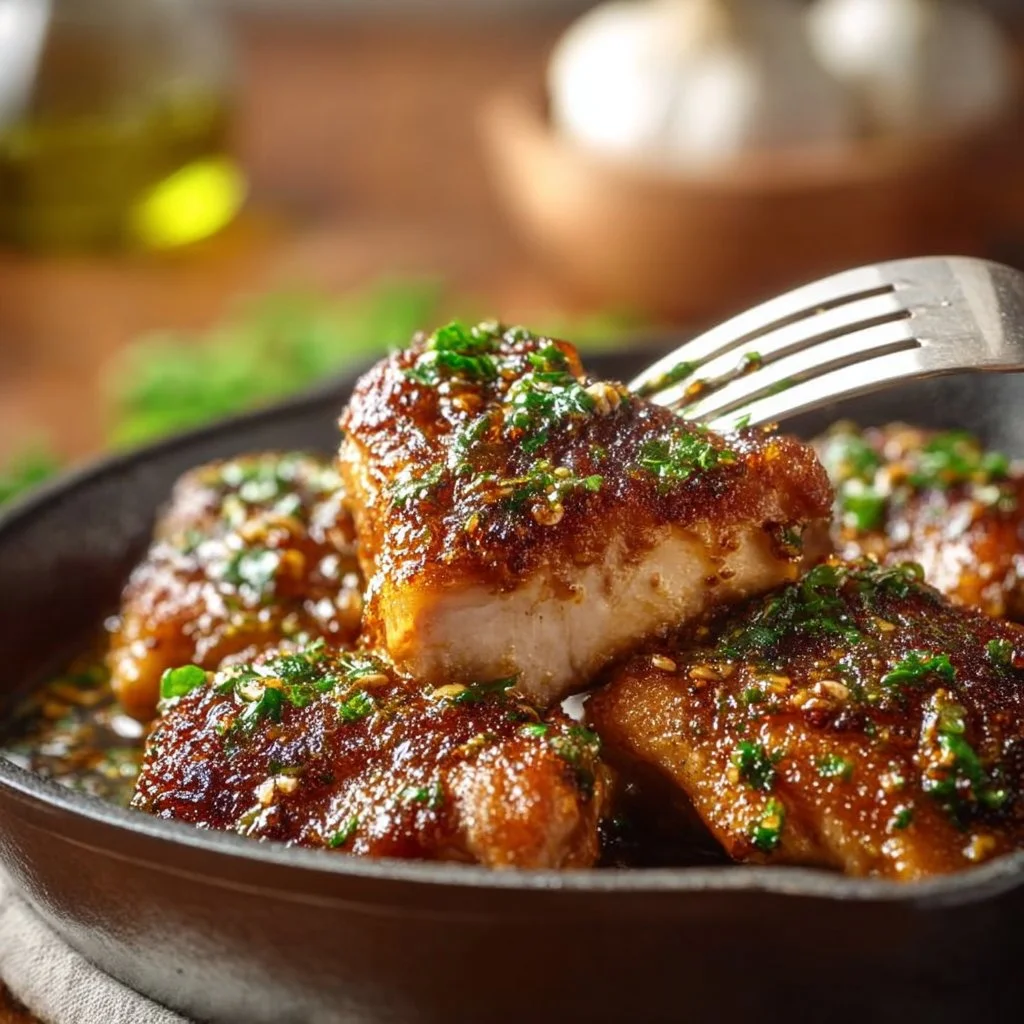 Garlic Brown Sugar Chicken