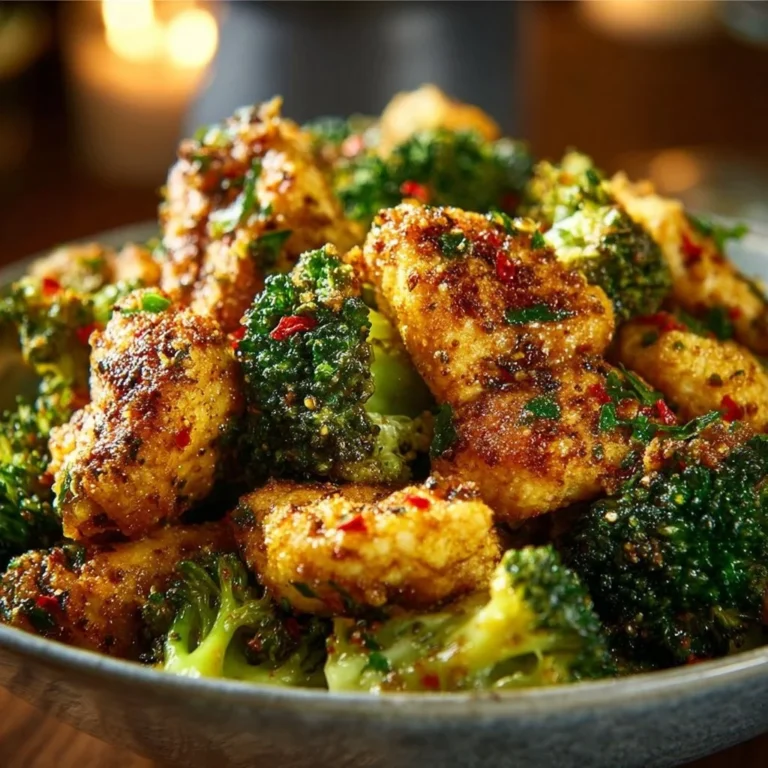 Garlic Butter Chicken with Broccoli served on a plate for a healthy meal.