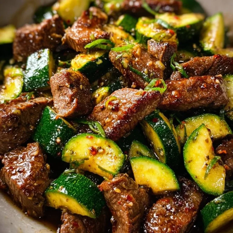 Delicious Garlic Butter Steak Bites served on a plate, garnished with herbs