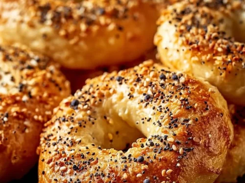 Homemade Greek Yogurt Bagels for a healthy breakfast option