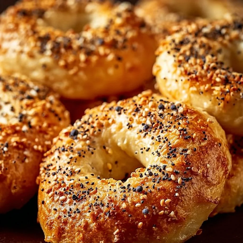 Homemade Greek Yogurt Bagels for a healthy breakfast option