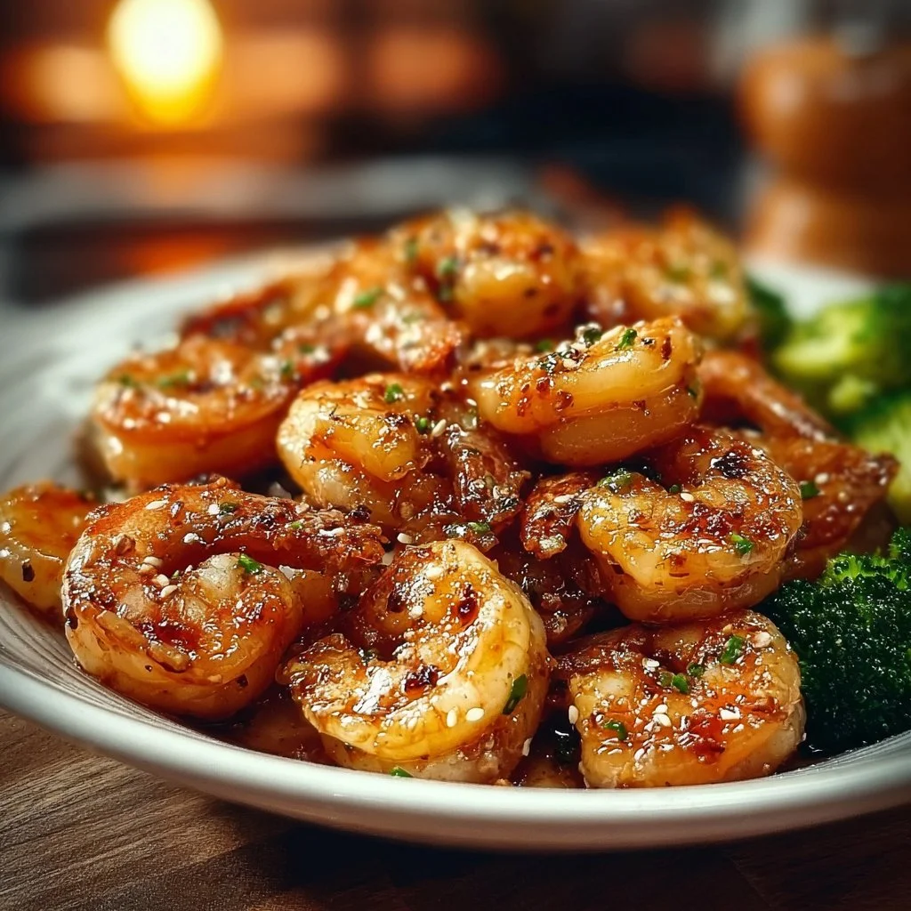 High-Protein Honey Garlic Shrimp