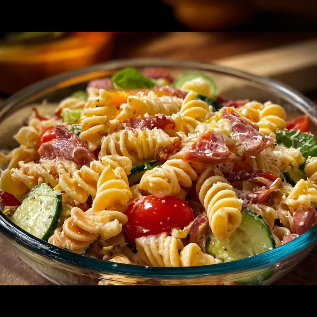 High Protein Italian Pasta Salad