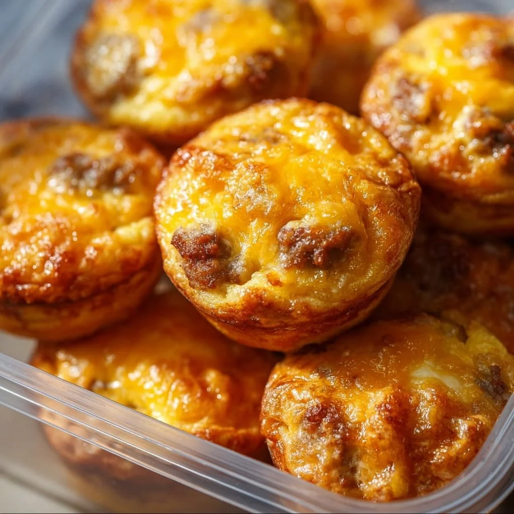 High-protein pancake sausage mini muffins for a nutritious breakfast