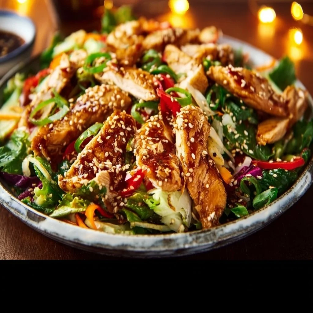Sesame Chicken Salad