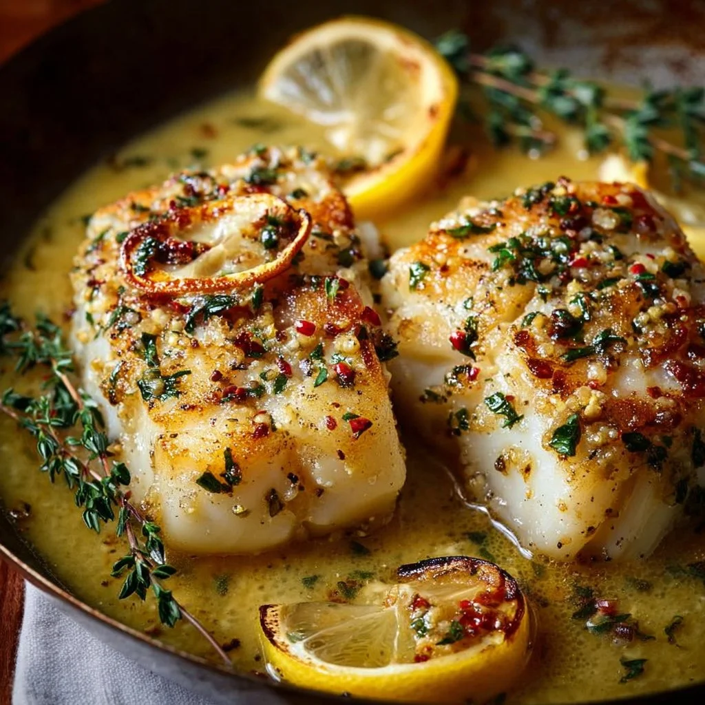 Irresistible Lemon Garlic Butter Cod: A Fast, Flavor-Packed Weeknight ...