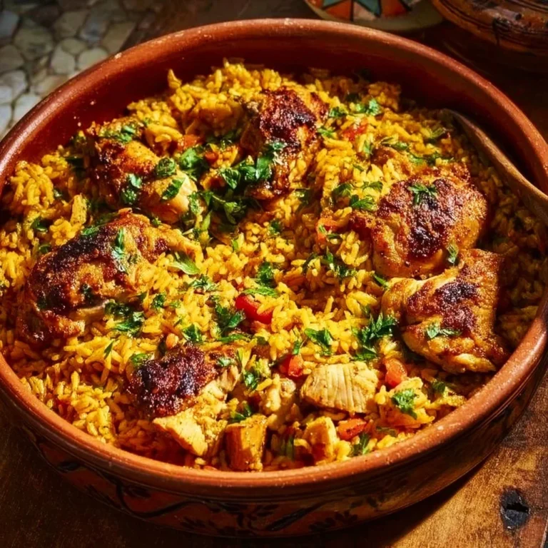Delicious Nando's Portuguese Chicken and Rice in a vibrant one-pot dish.