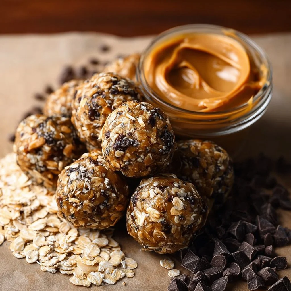 No-Bake Peanut Butter Energy Bites