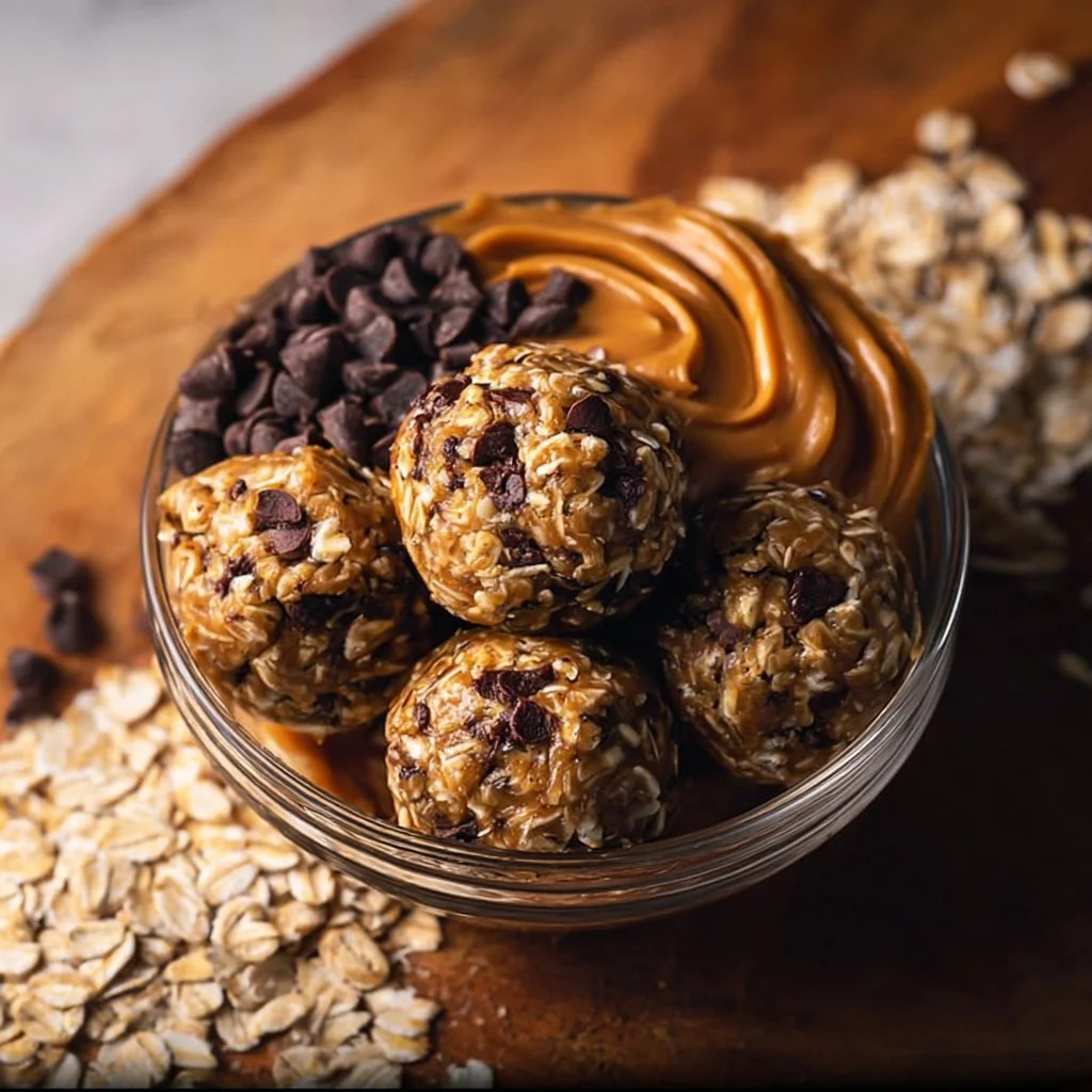 No-Bake Peanut Butter Energy Bites
