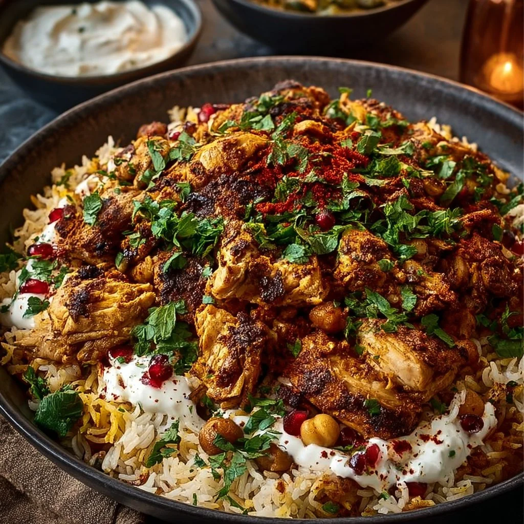 One Pot Shawarma Chicken And Rice