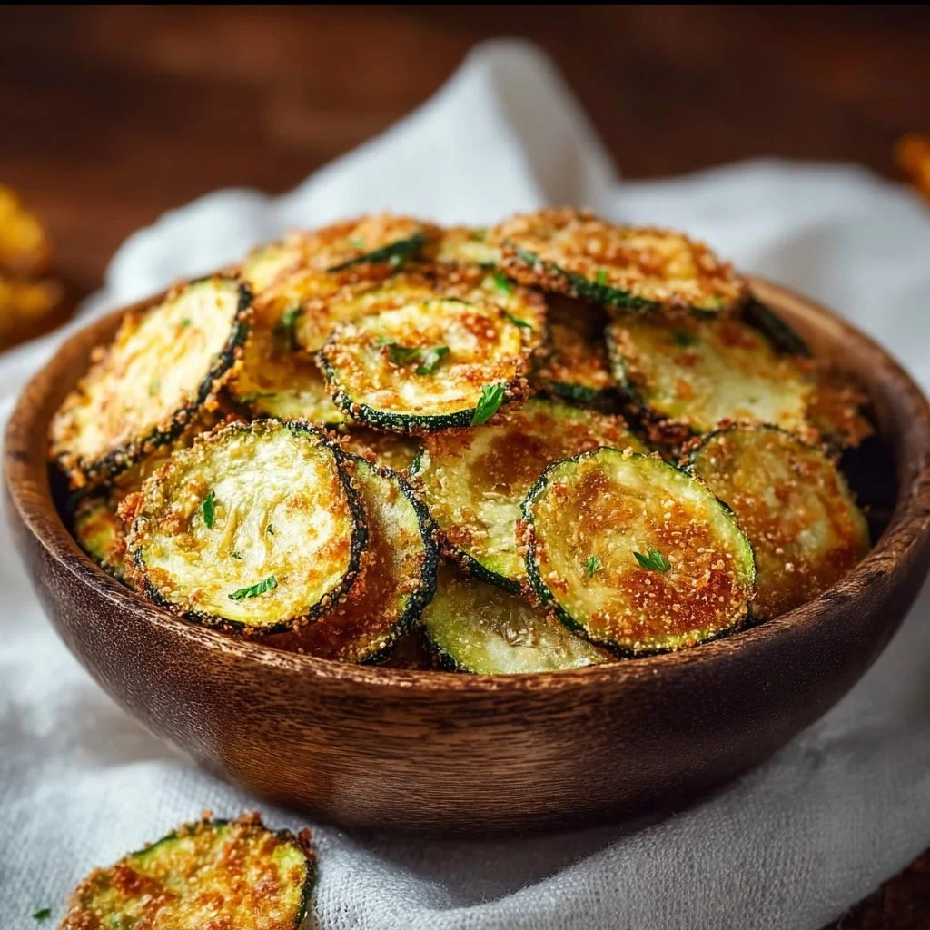 Oven-Baked Zucchini Chips