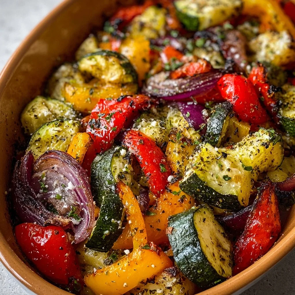 Quick and Easy One-Pan Greek Vegetables