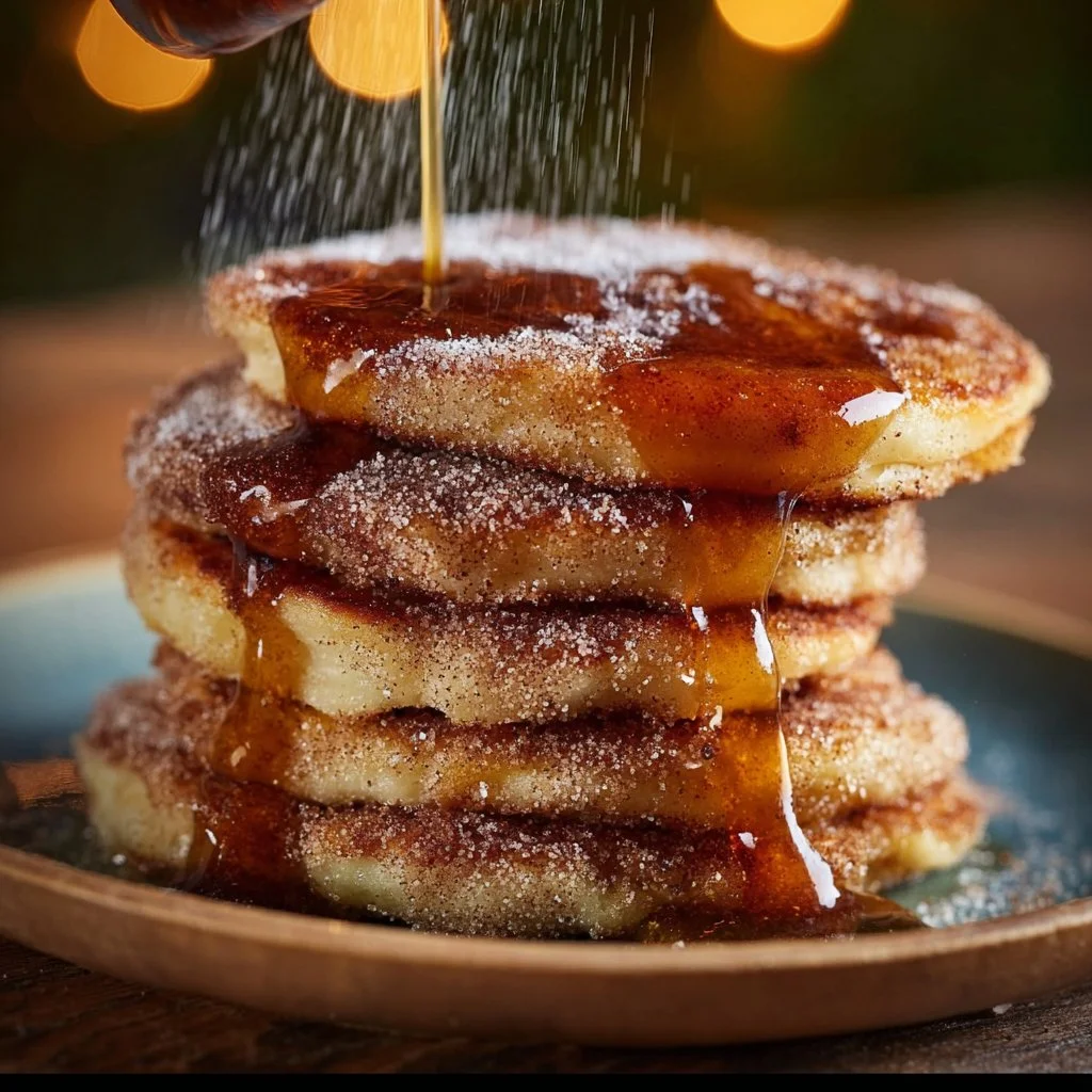 Spanish Churro-Inspired Pancakes: A Breakfast Delight!