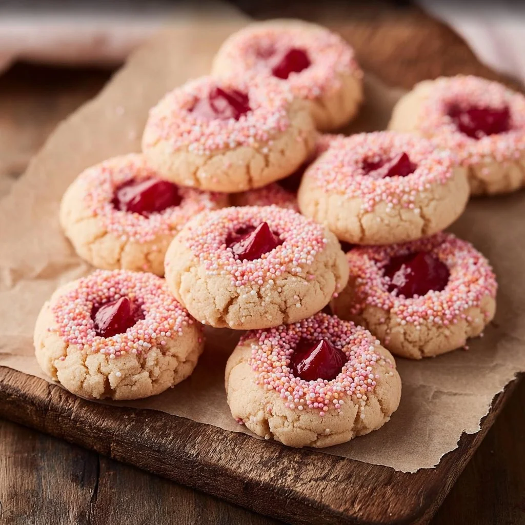 Strawberry Kiss Cookies – Amazing Soft Valentine’s Delight