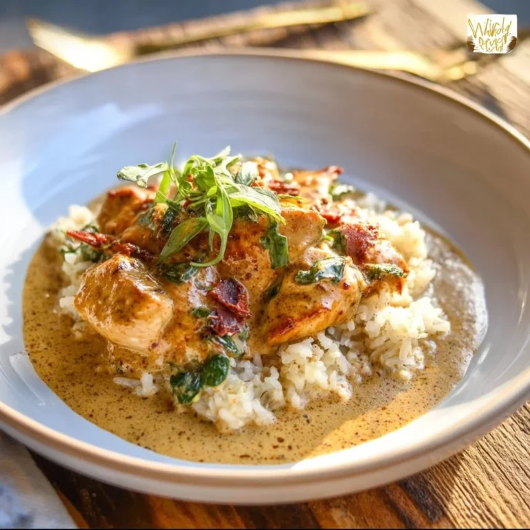 Whole30 Marry Me Chicken dish served with fresh herbs and vegetables